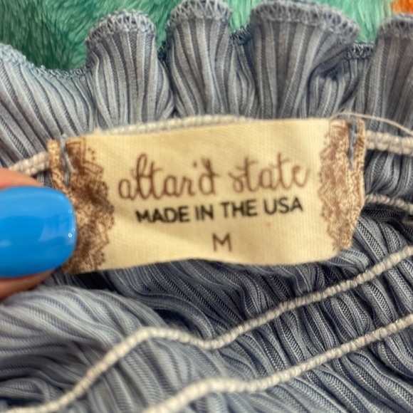 Altar'd State Peplum Tie Tank Top - Picture 3 of 3